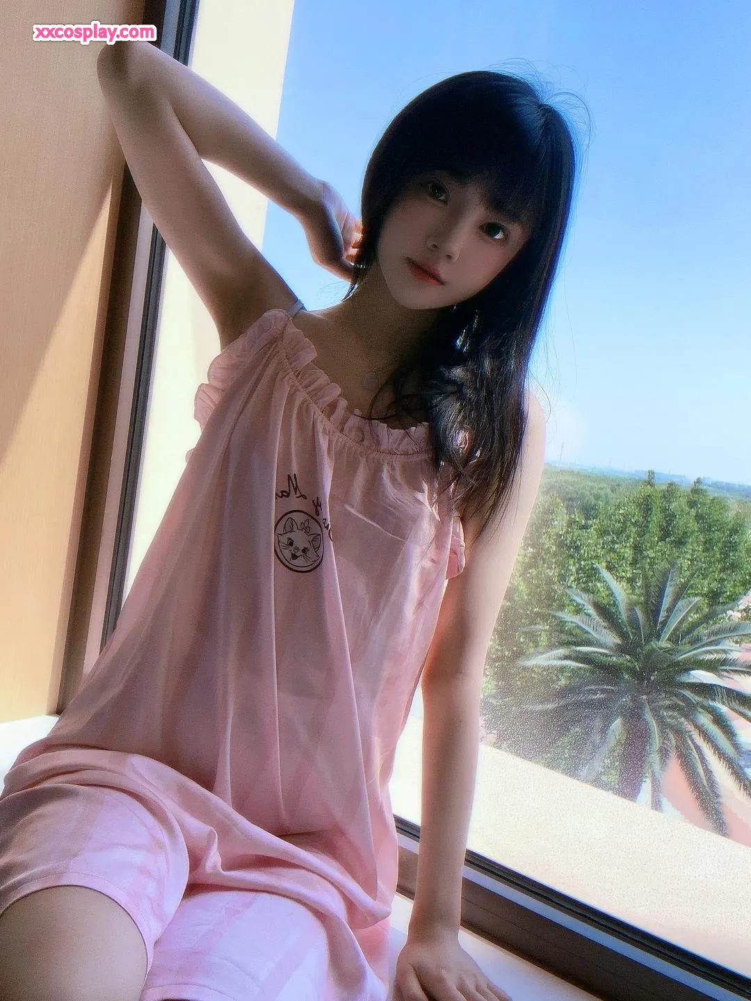 잉타오묘 - 핑크 고양이